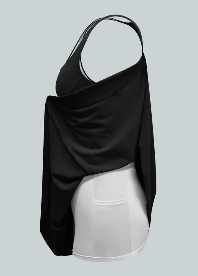 2-in-1 Athletic Dress With Detached Shorts