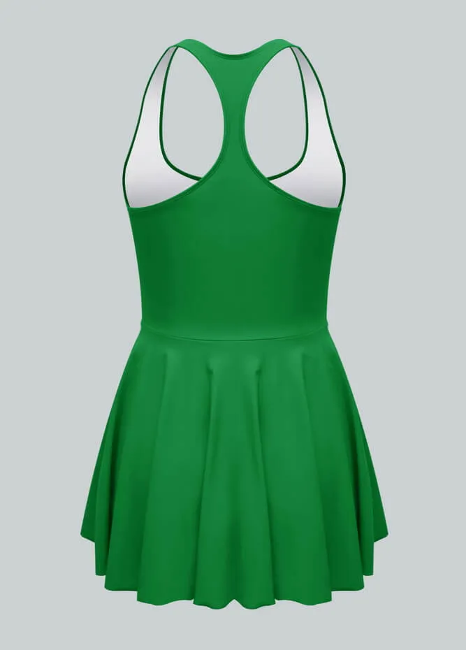 2-in-1 Athletic Dress With Detached Shorts