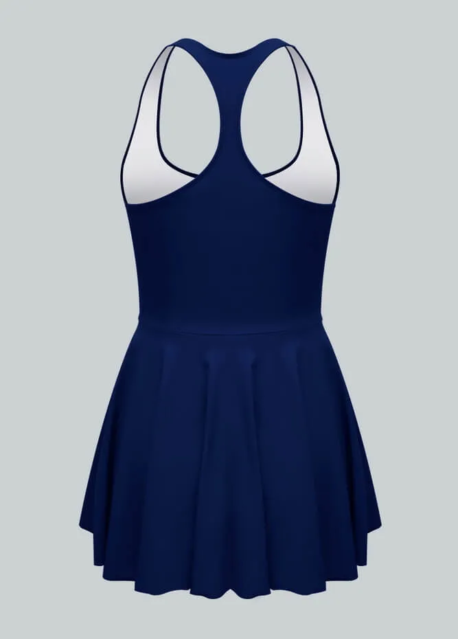 2-in-1 Athletic Dress With Detached Shorts