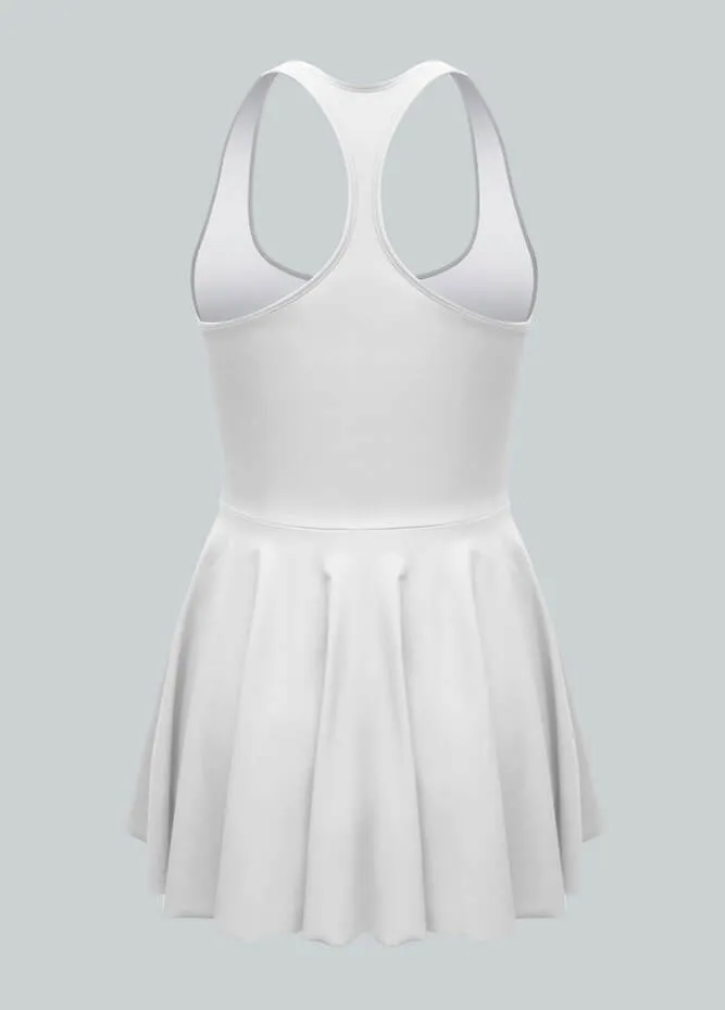 2-in-1 Athletic Dress With Detached Shorts