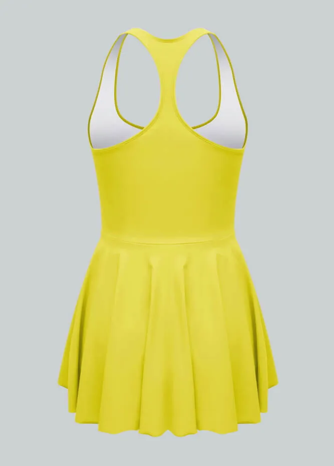 2-in-1 Athletic Dress With Detached Shorts