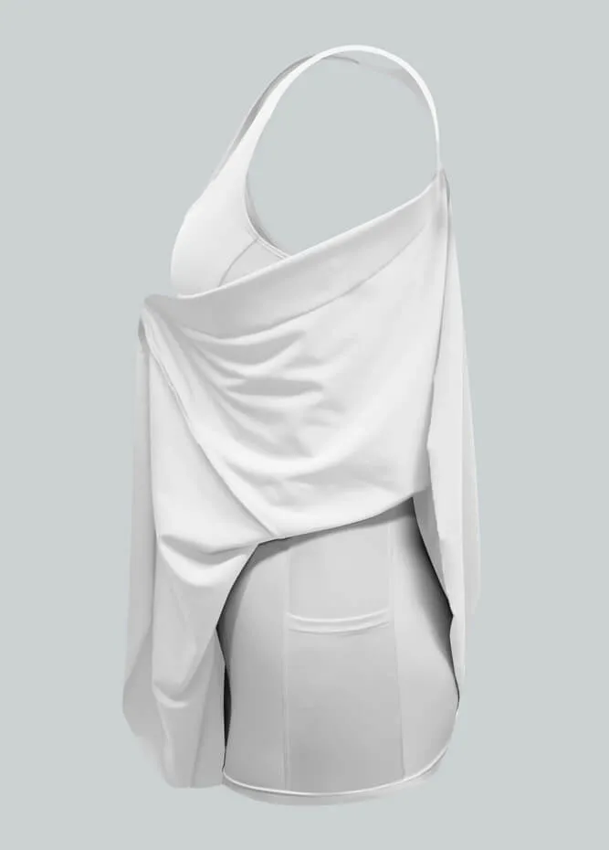 2-in-1 Athletic Dress With Detached Shorts