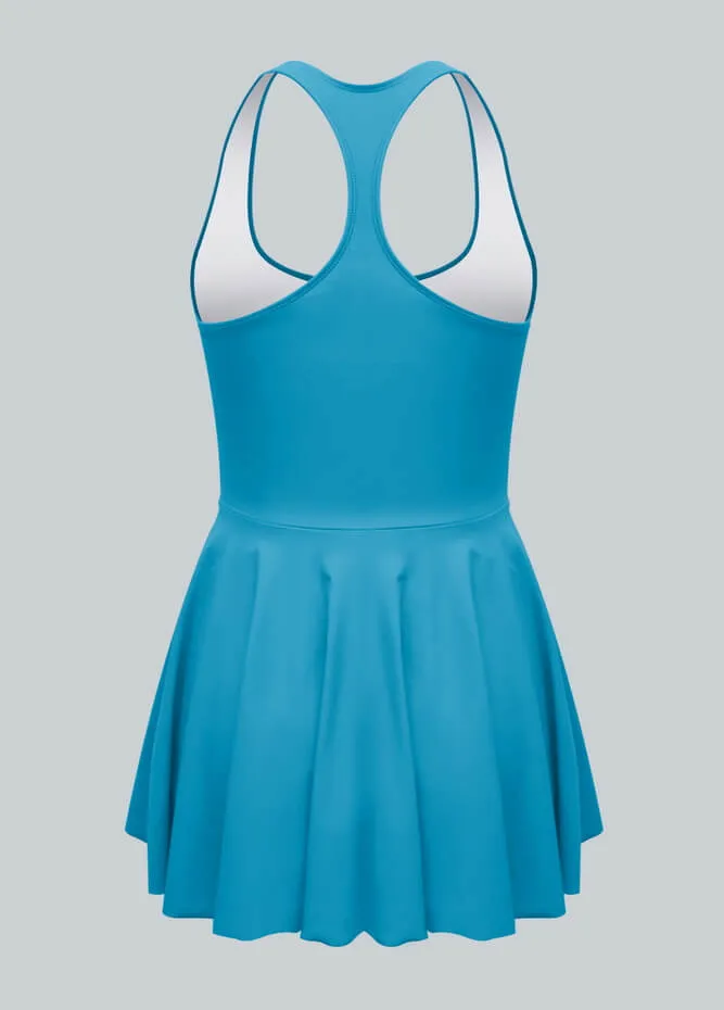 2-in-1 Athletic Dress With Detached Shorts