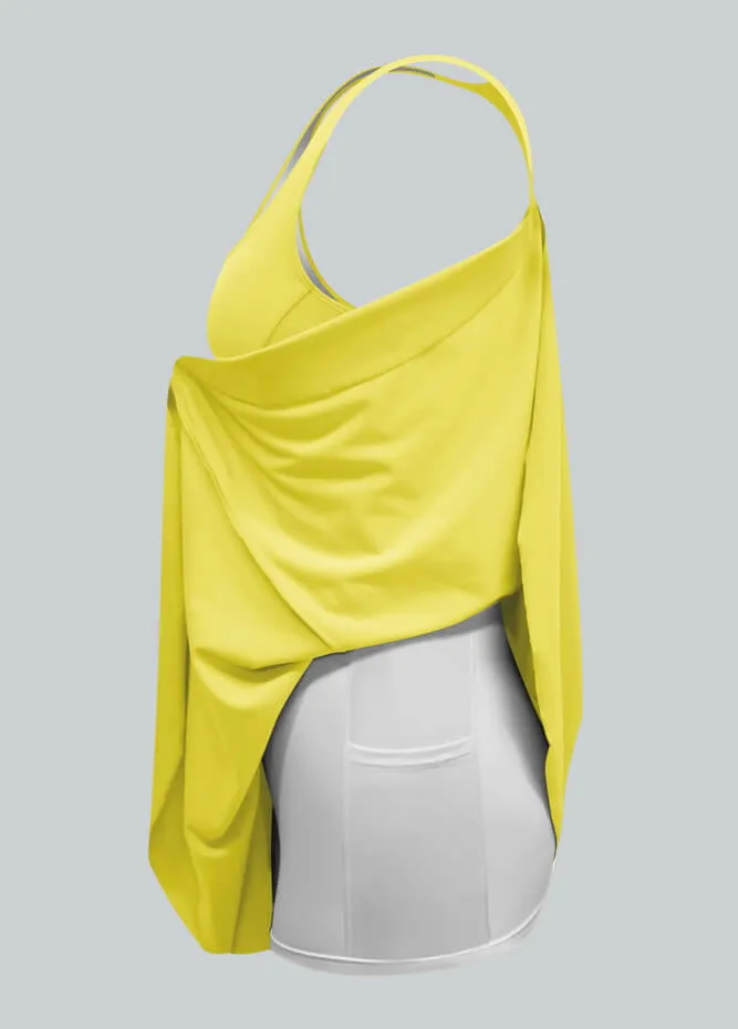 2-in-1 Athletic Dress With Detached Shorts