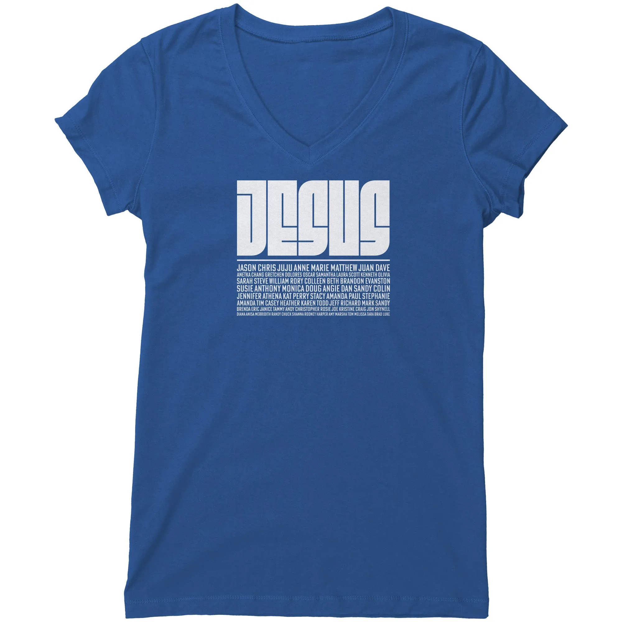A Name Above Every Other Name Women's V-Neck Tee