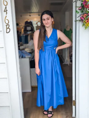 Aegean Blue Maxi Dress