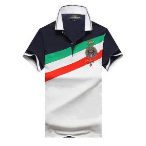Aeronautica Millitare 1961 A.F Base Rivoltovit Multicoloured Shorts Polo
