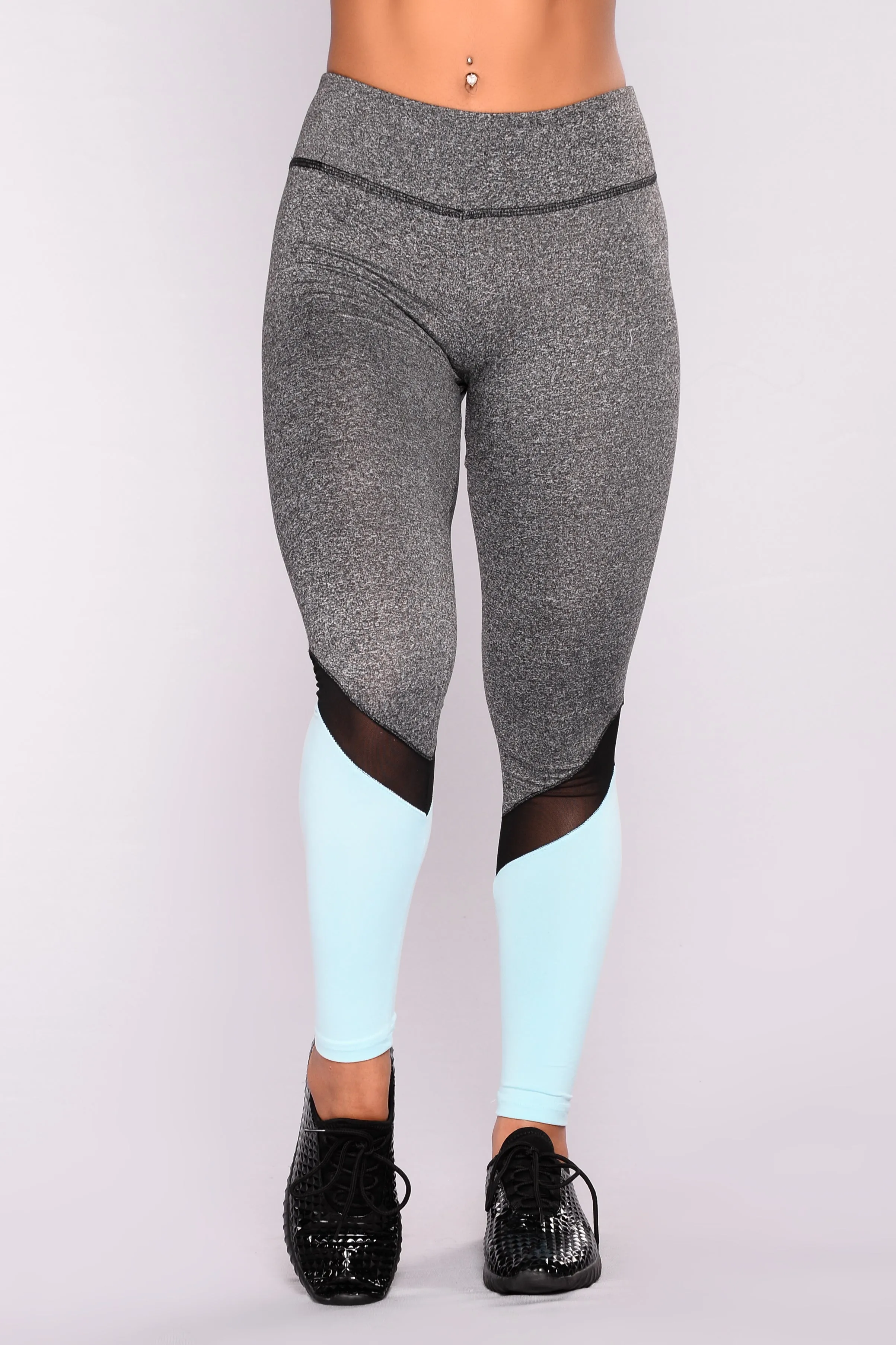 Arya Active Leggings - Charcoal