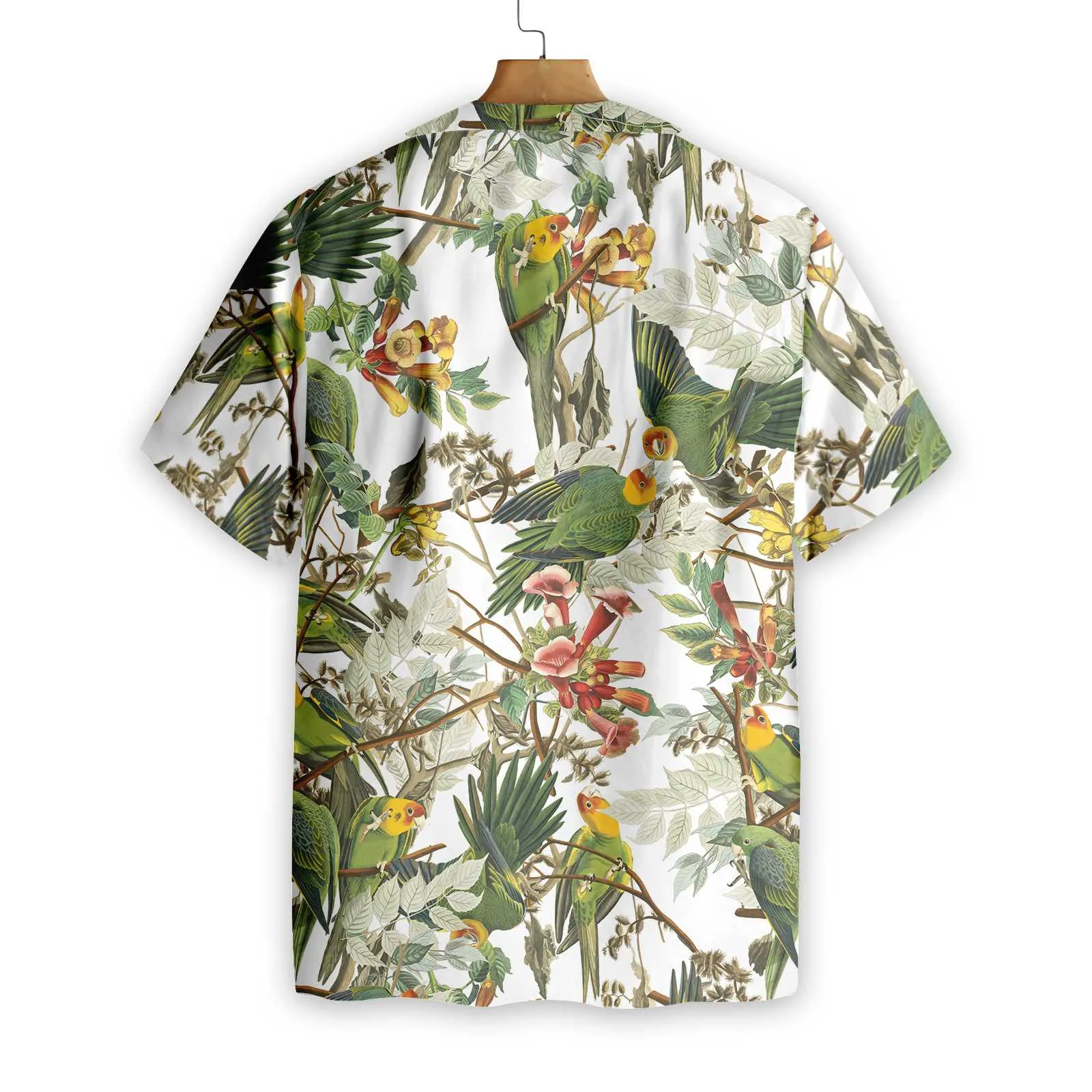 Audubon Carolina Parrot Shirt For Men Hawaiian Shirt