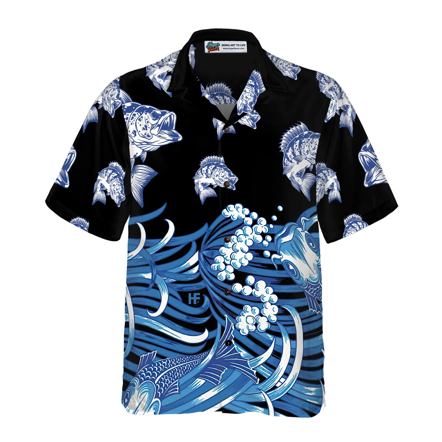 Bass Fish Hawaiian Shirt
