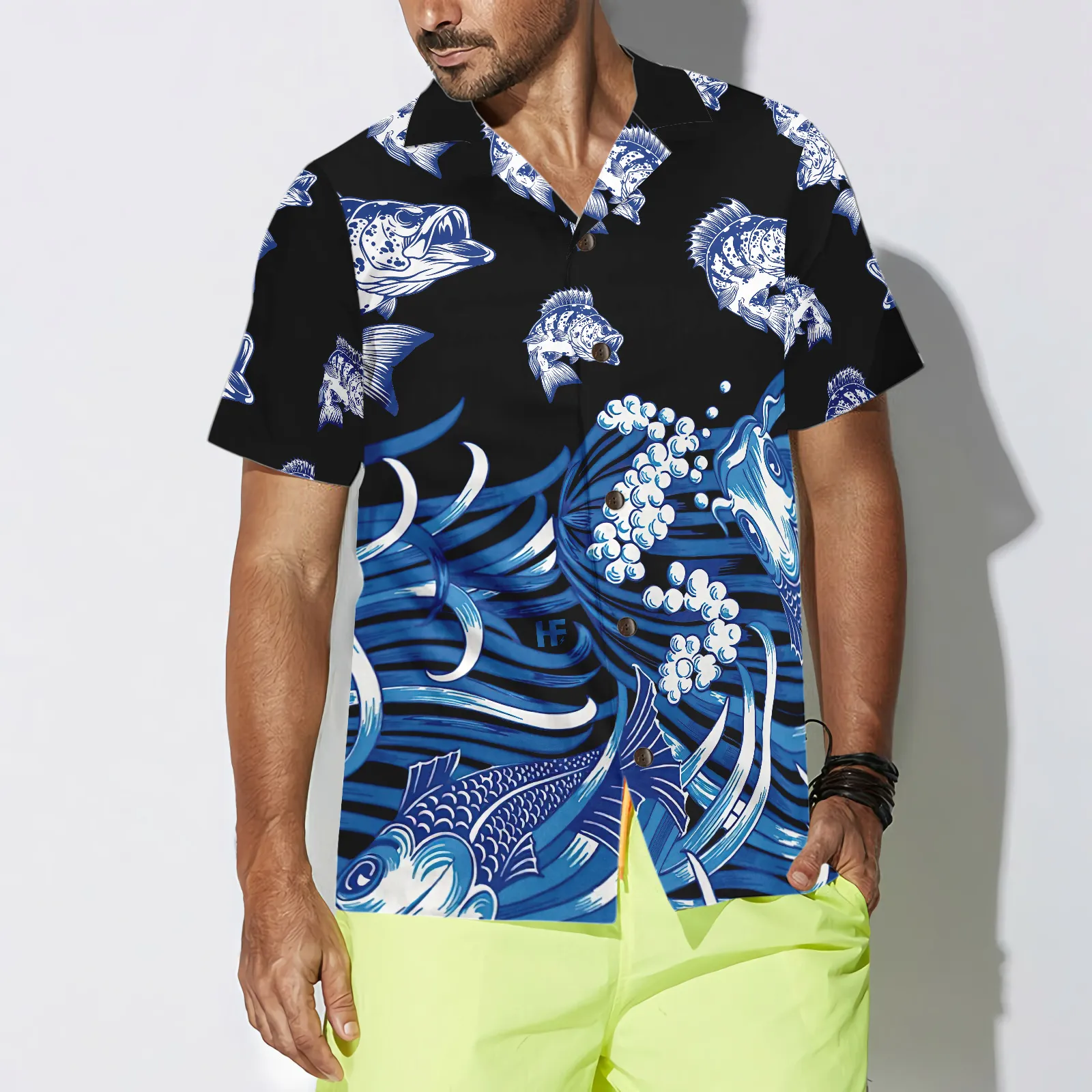 Bass Fish Hawaiian Shirt