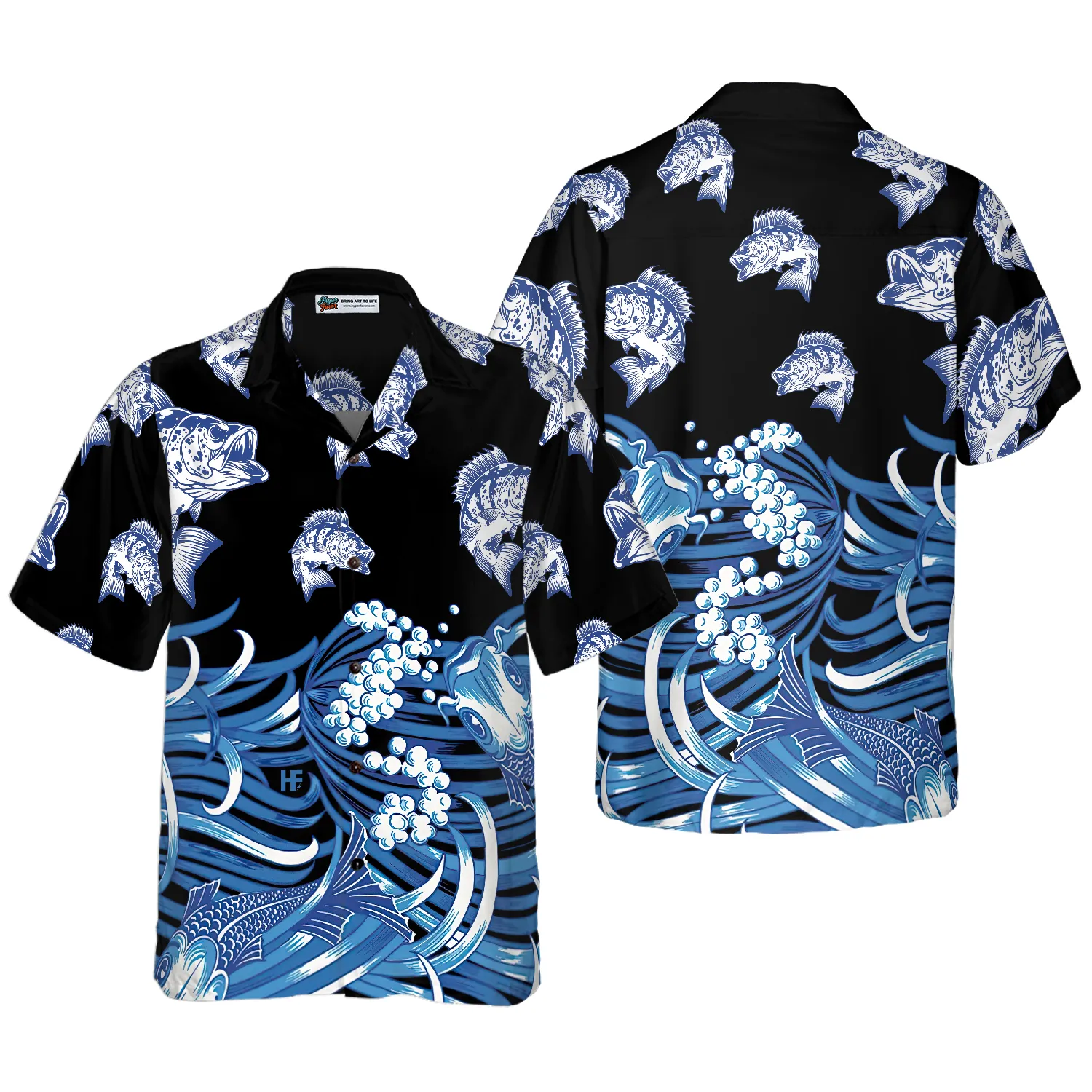 Bass Fish Hawaiian Shirt
