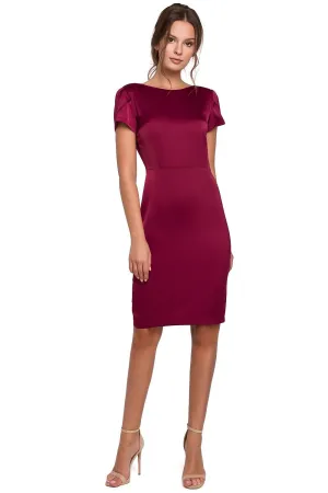 Beautiful double flowy sleeves cocktail dress