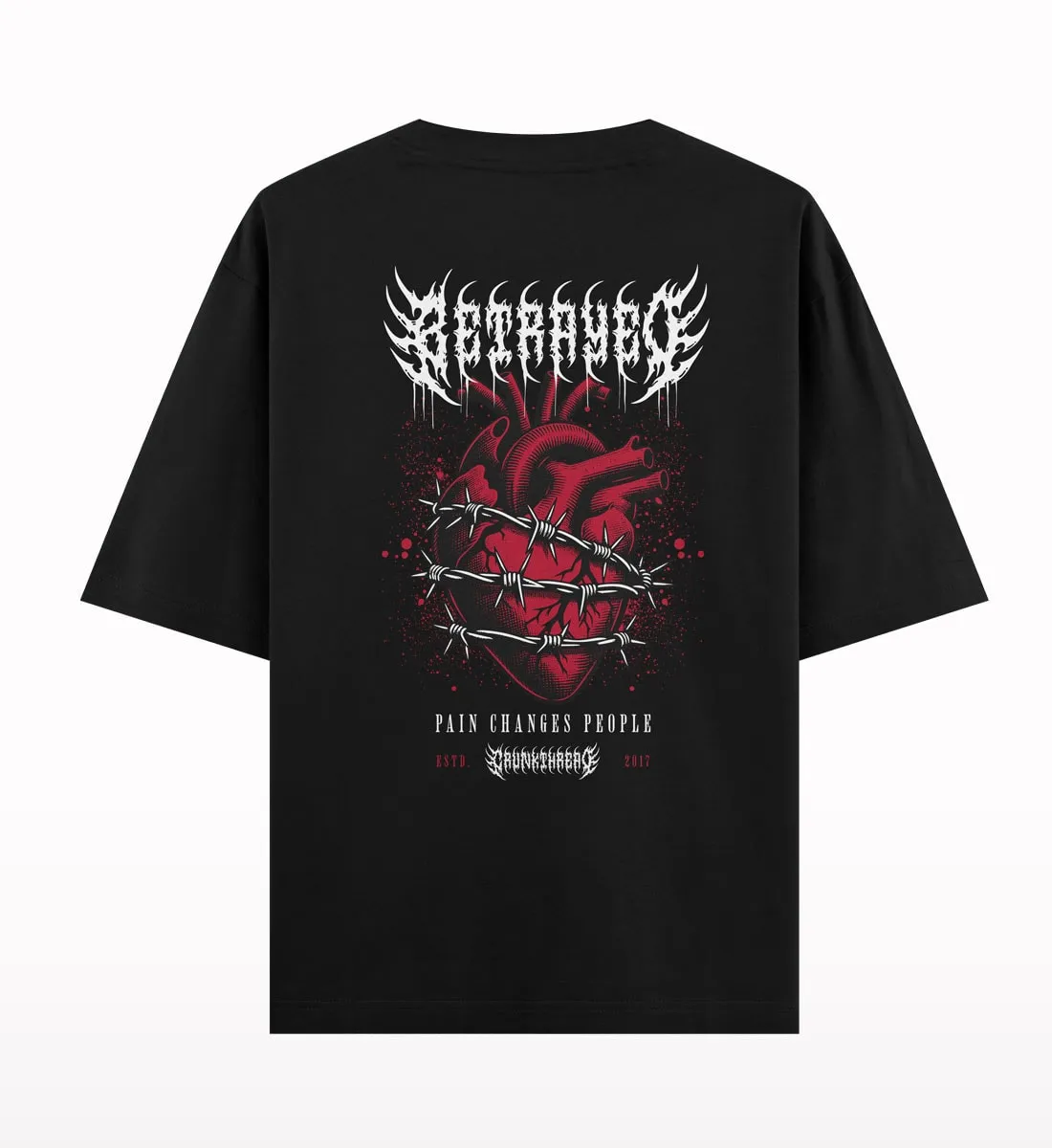Betrayed Oversized T-shirt