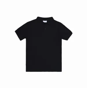 Black Basic Polo - Men