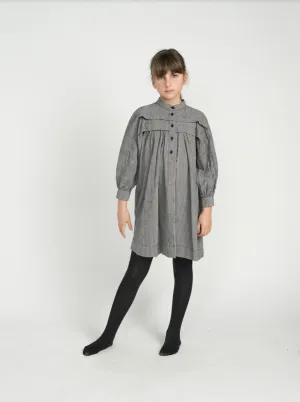 Black Cotton Flowy Dress