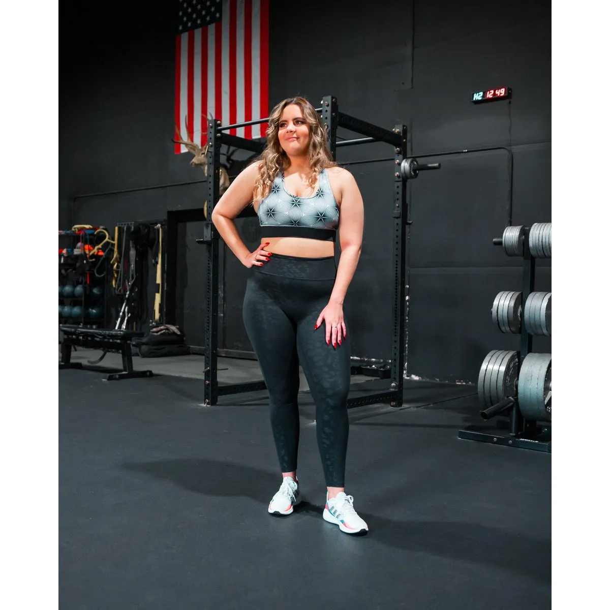 BLACK LEOPARD LEGGINGS