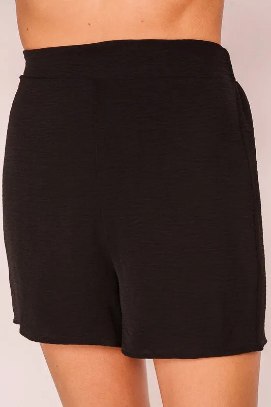 Black Summer Days Airflow Shorts