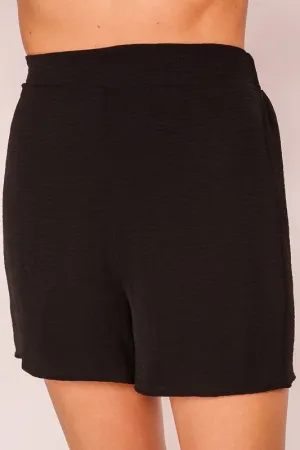 Black Summer Days Airflow Shorts