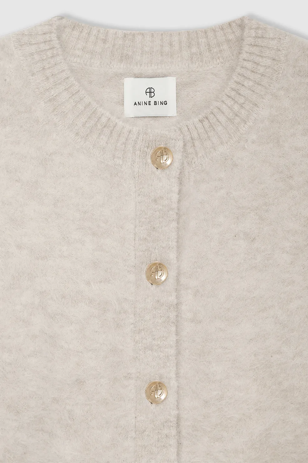 Bobbie Cardigan - Light Oat