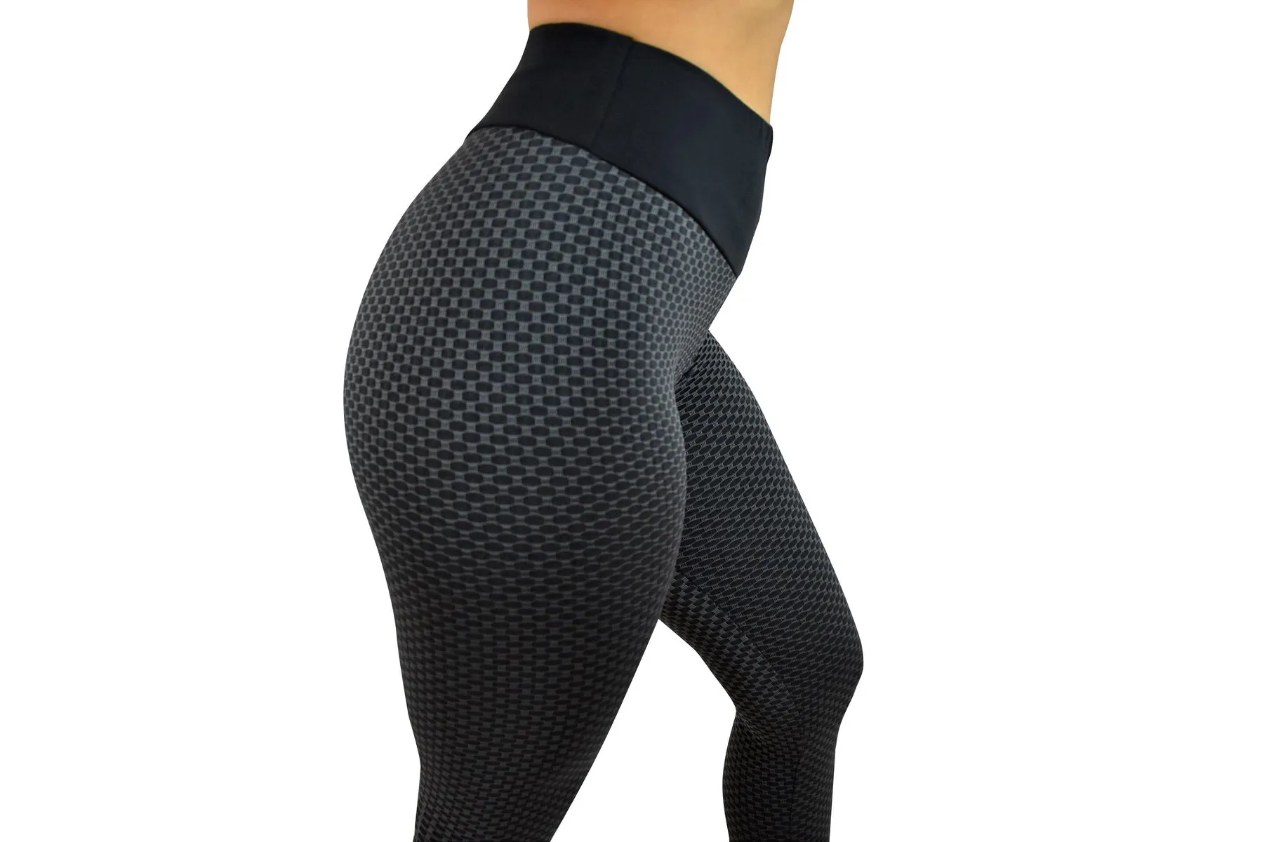 Bravo Ladies Active Seamless Leggings - Black