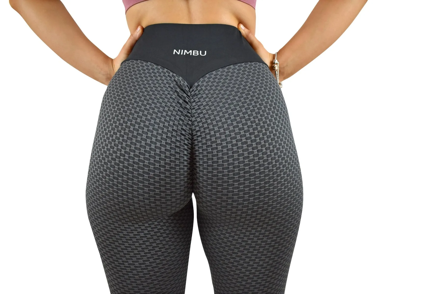 Bravo Ladies Active Seamless Leggings - Black