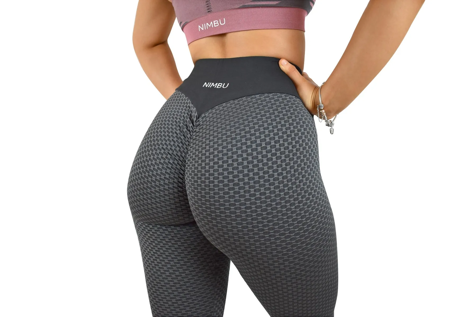 Bravo Ladies Active Seamless Leggings - Black