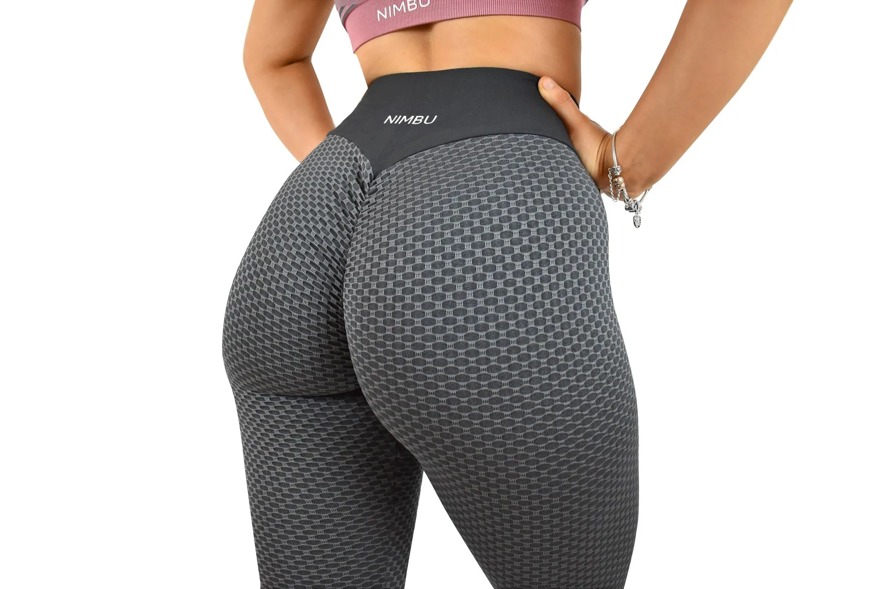 Bravo Ladies Active Seamless Leggings - Black
