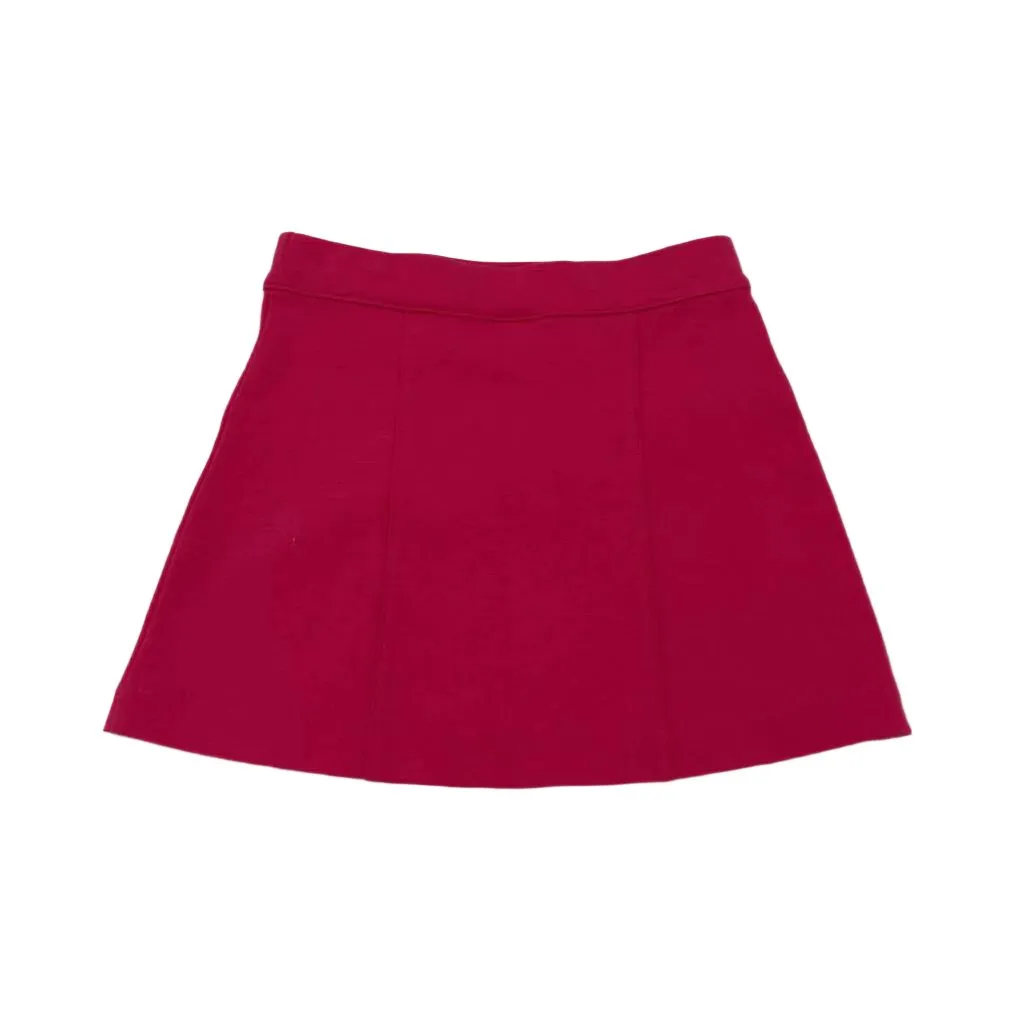 Button Front Skirt