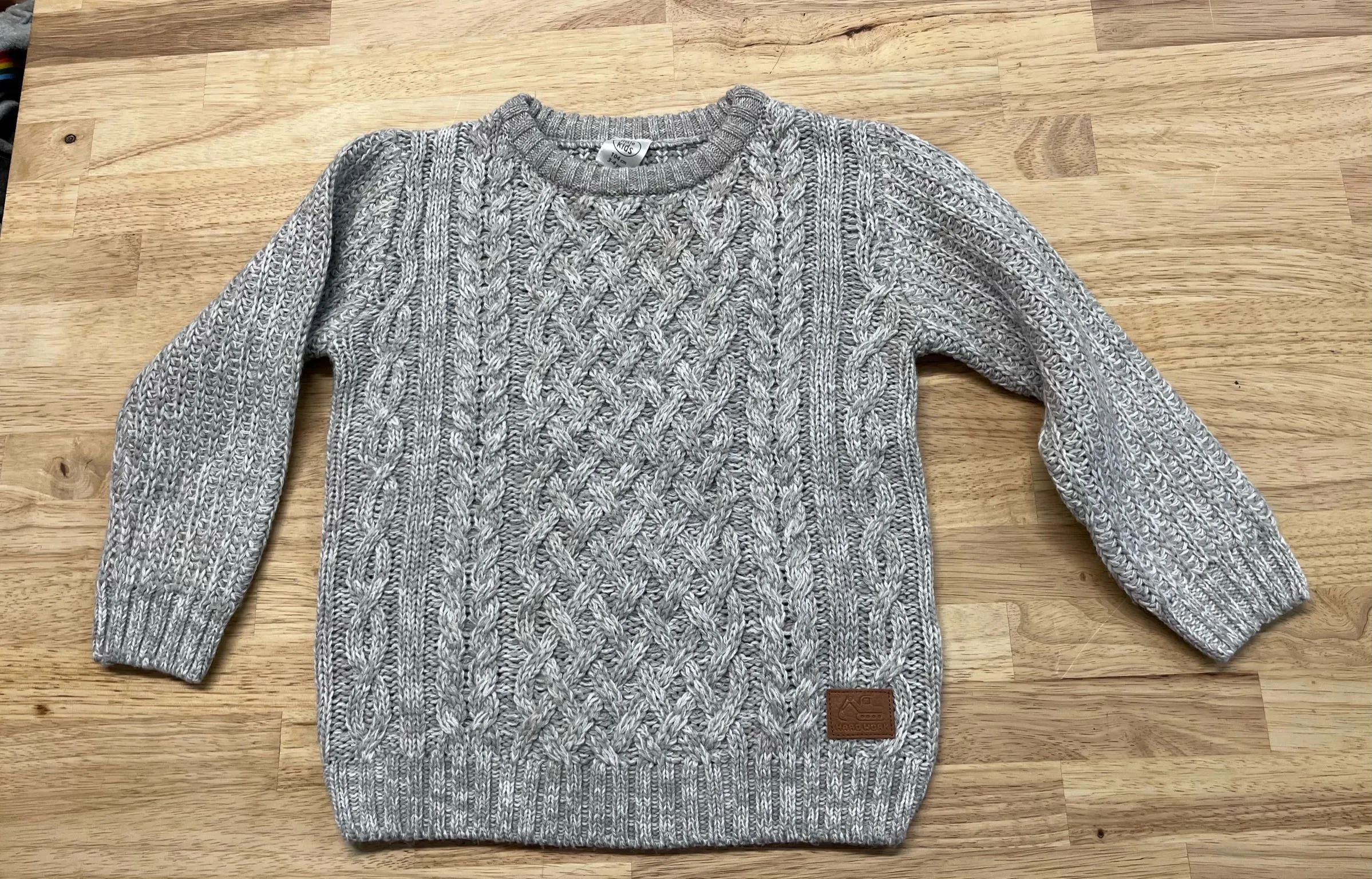 Cable Knit Cardigan (Little Kids 3-5 Years)