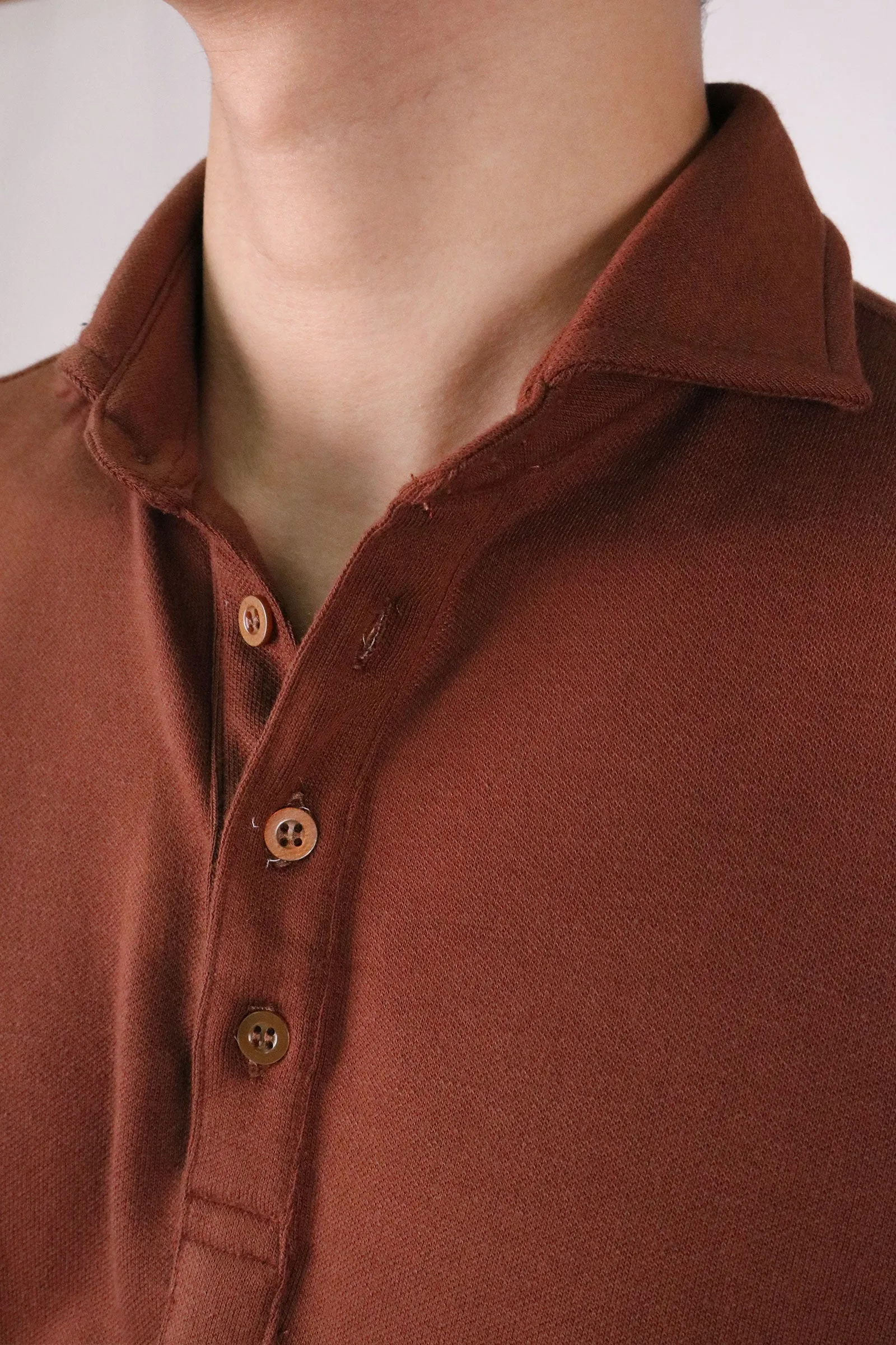 Cappuccino Brown Smart Polo Shirt