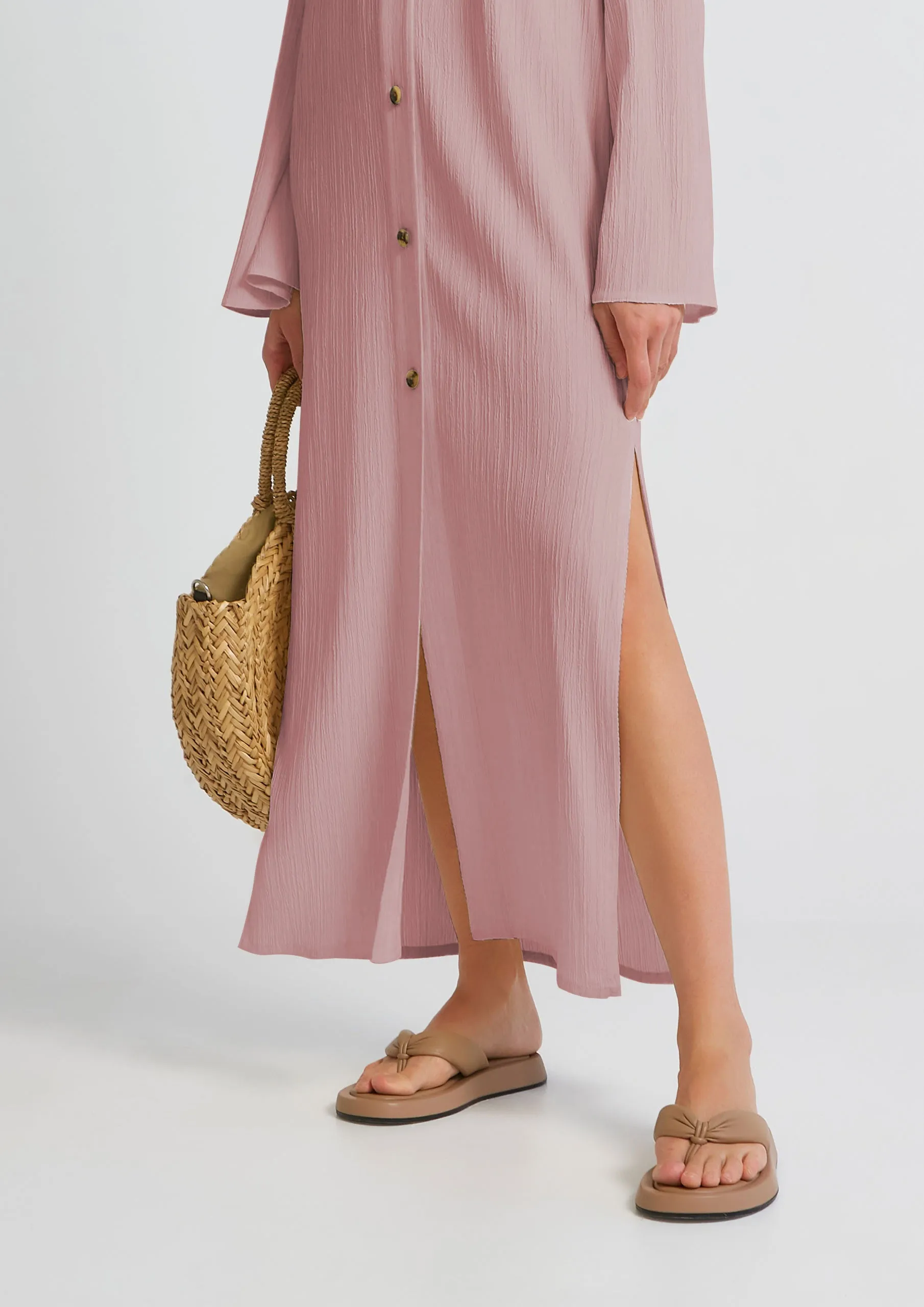 Chic Elegant Kaftan (Pink)