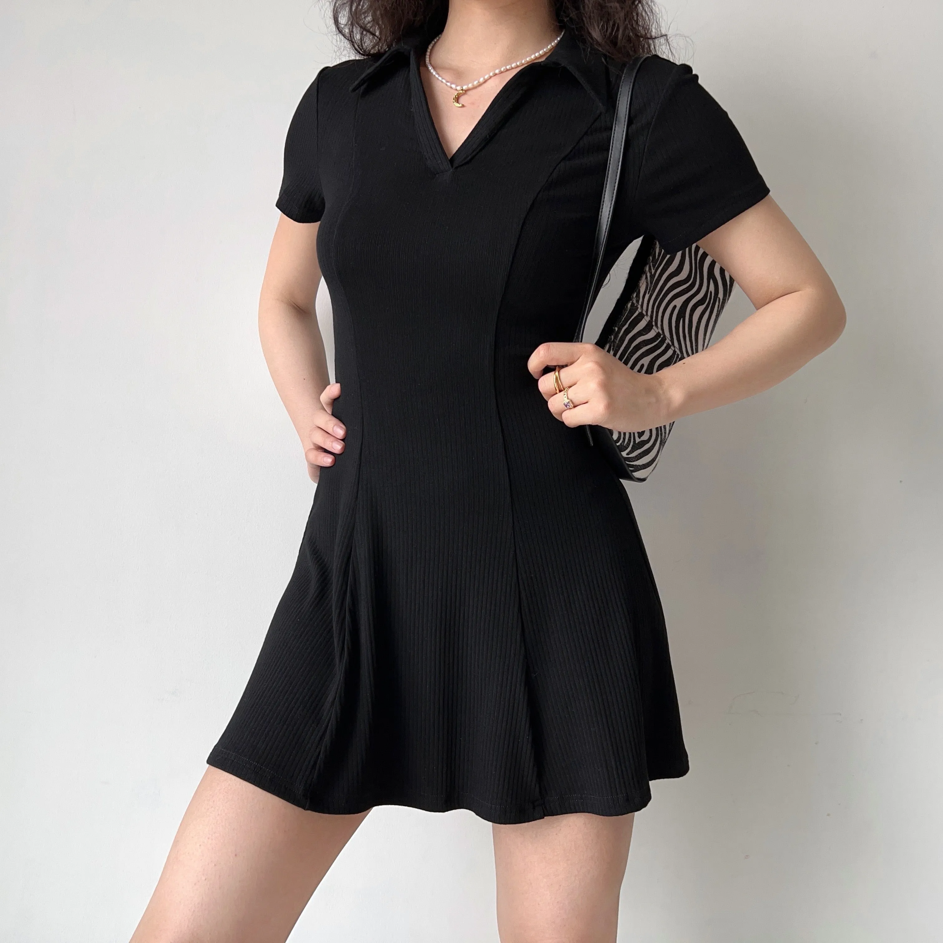 Chic Touch Collar Dress