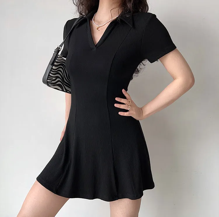 Chic Touch Collar Dress