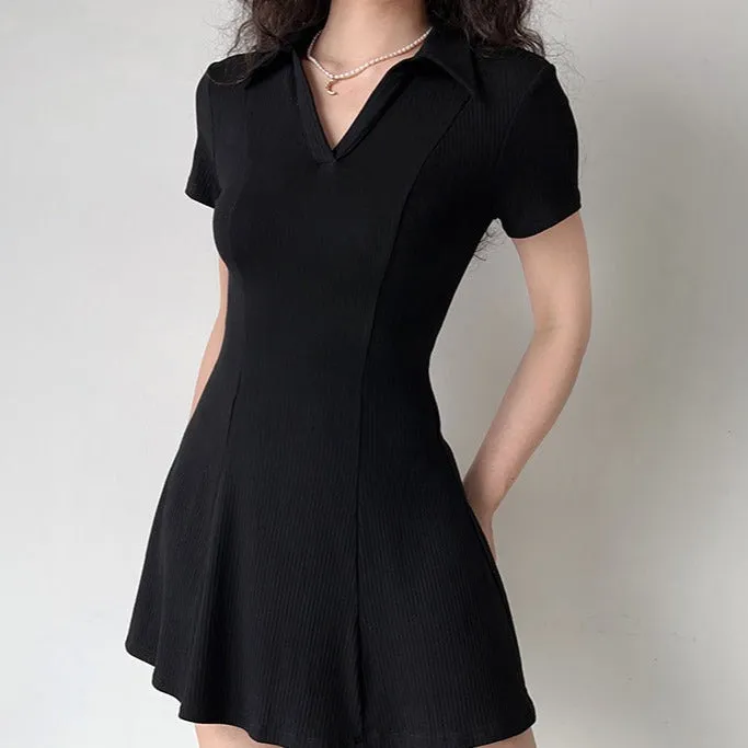 Chic Touch Collar Dress