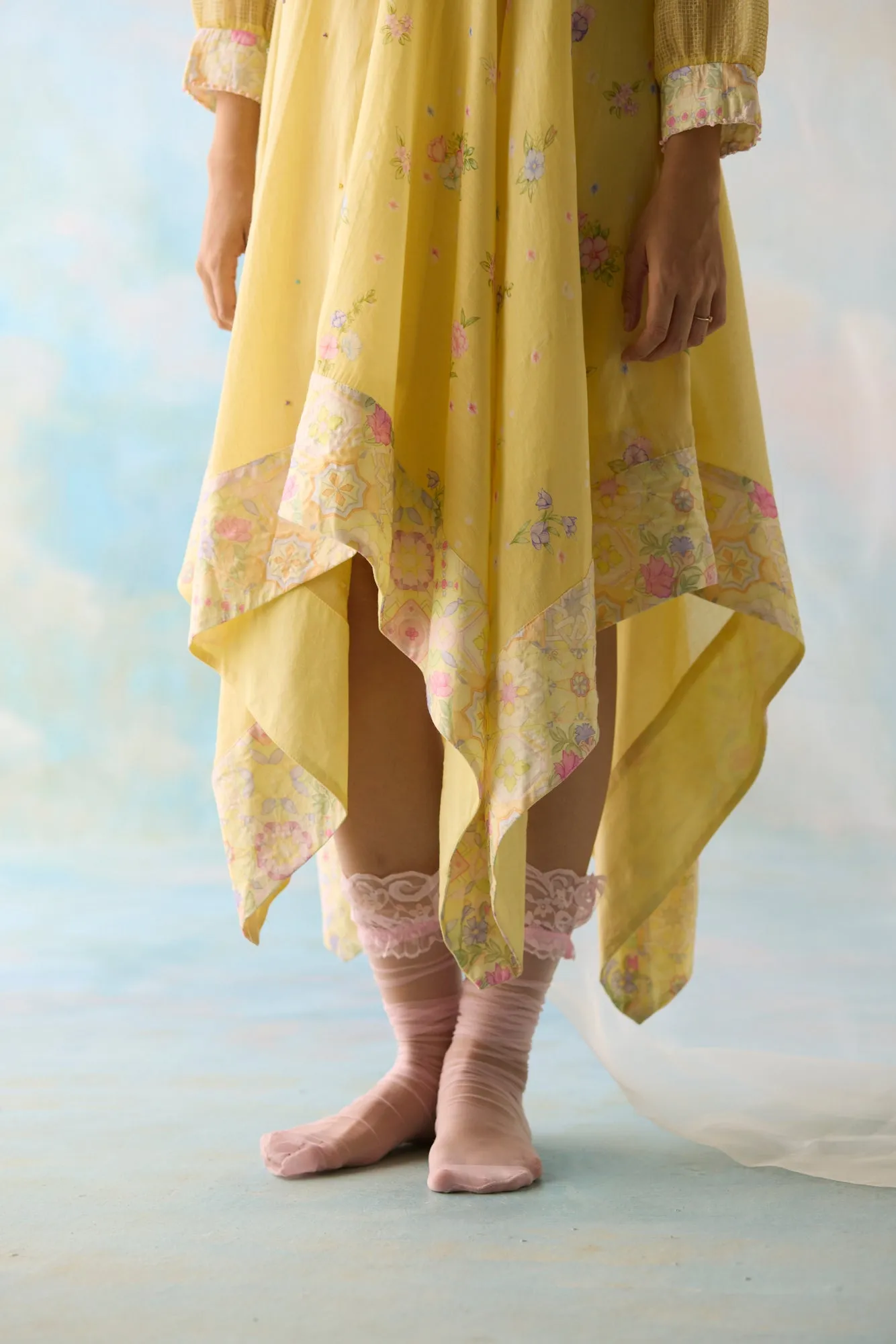 Citrine Flowy Dress
