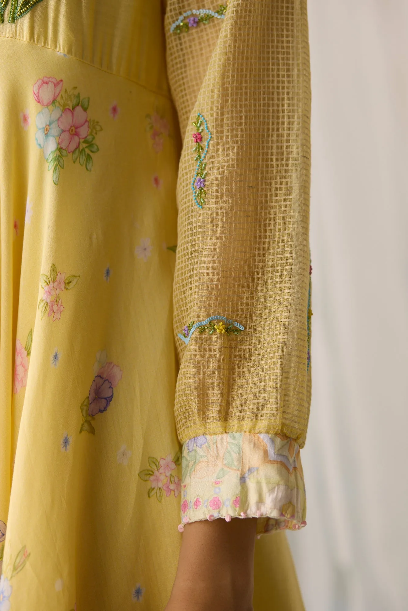 Citrine Flowy Dress