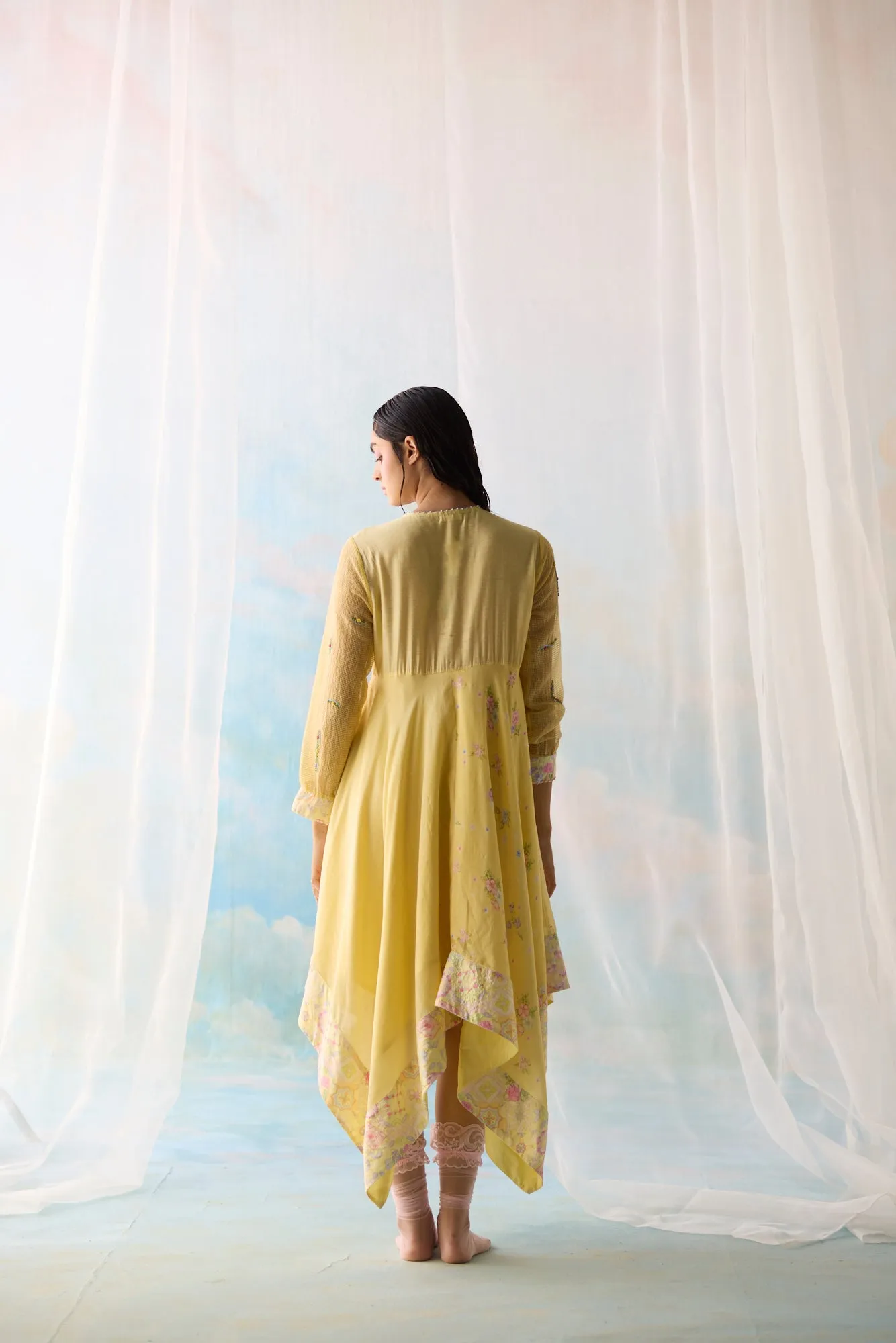 Citrine Flowy Dress