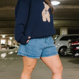 City Stroll High-Waisted Pleated Tencel Shorts