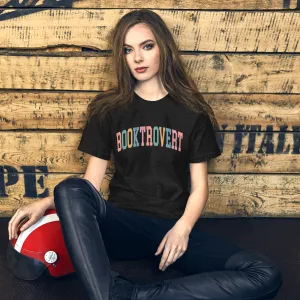 Colorful Booktrovert Unisex T-shirt