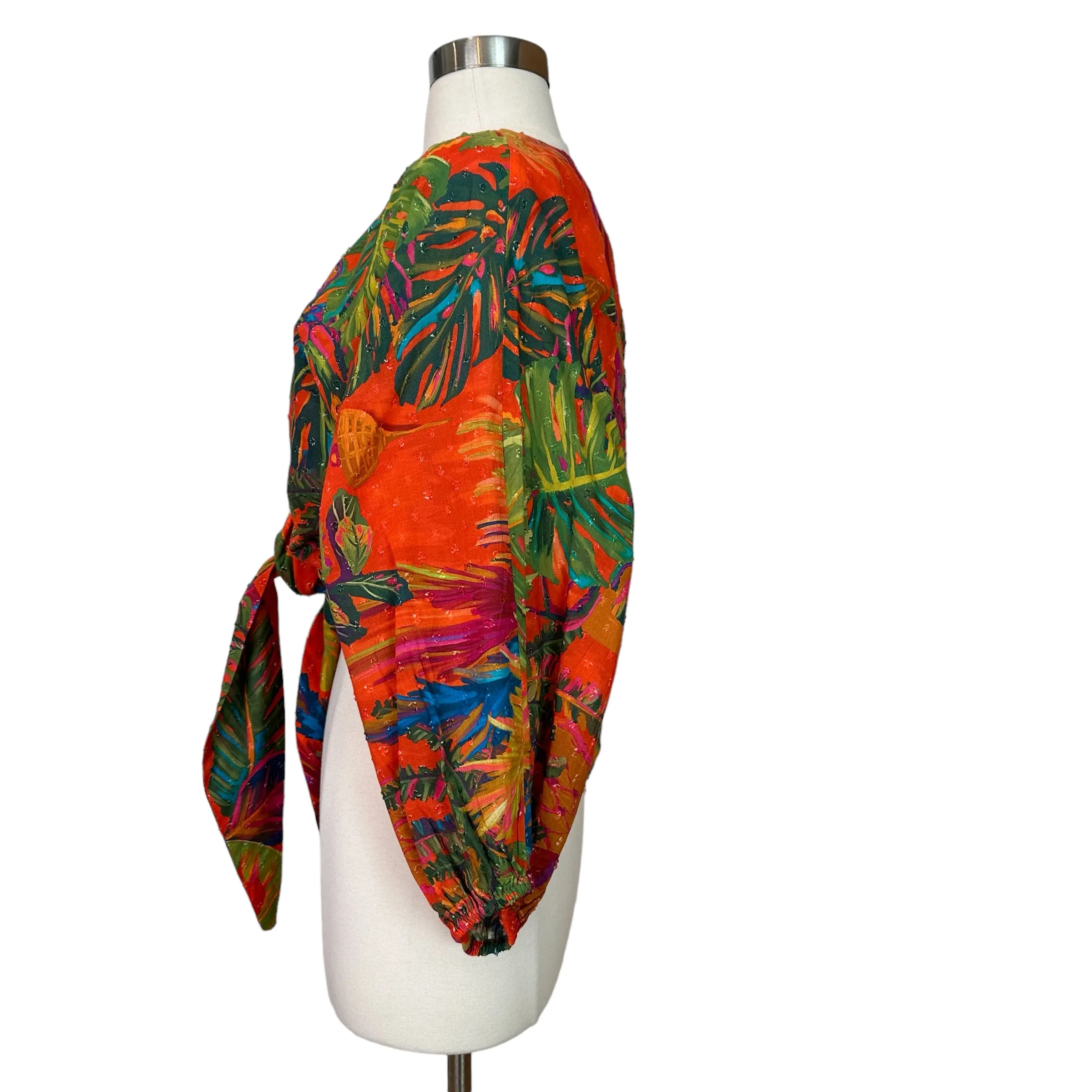Colorful Knotted Top - M