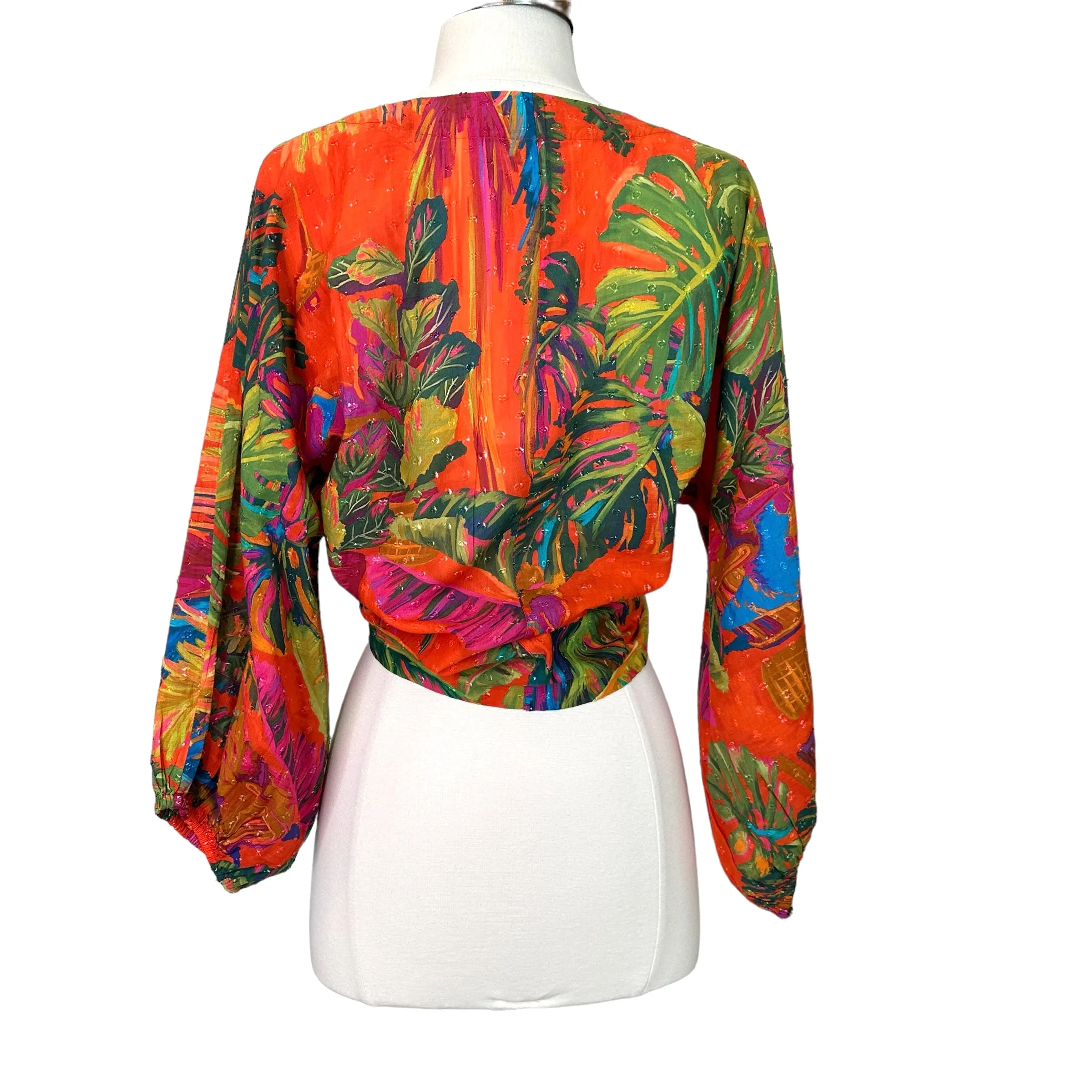 Colorful Knotted Top - M