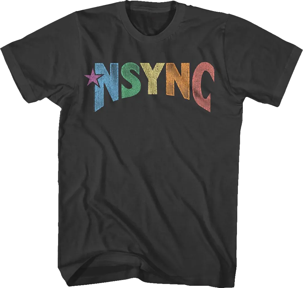 Colorful Logo NSYNC Shirt