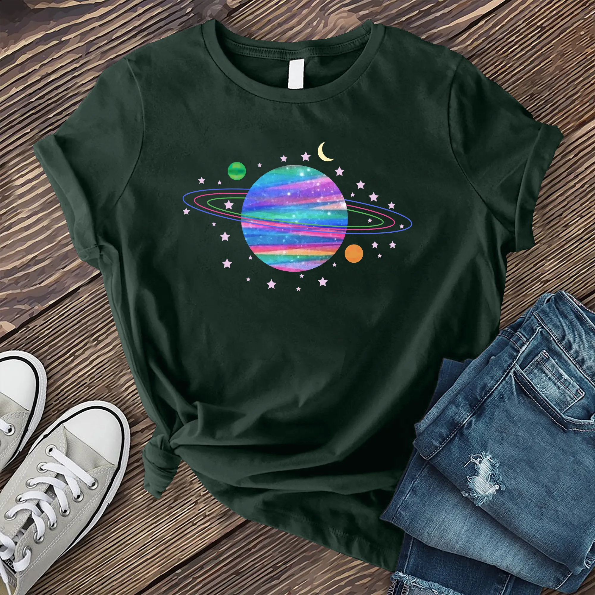 Colorful Planet T-shirt