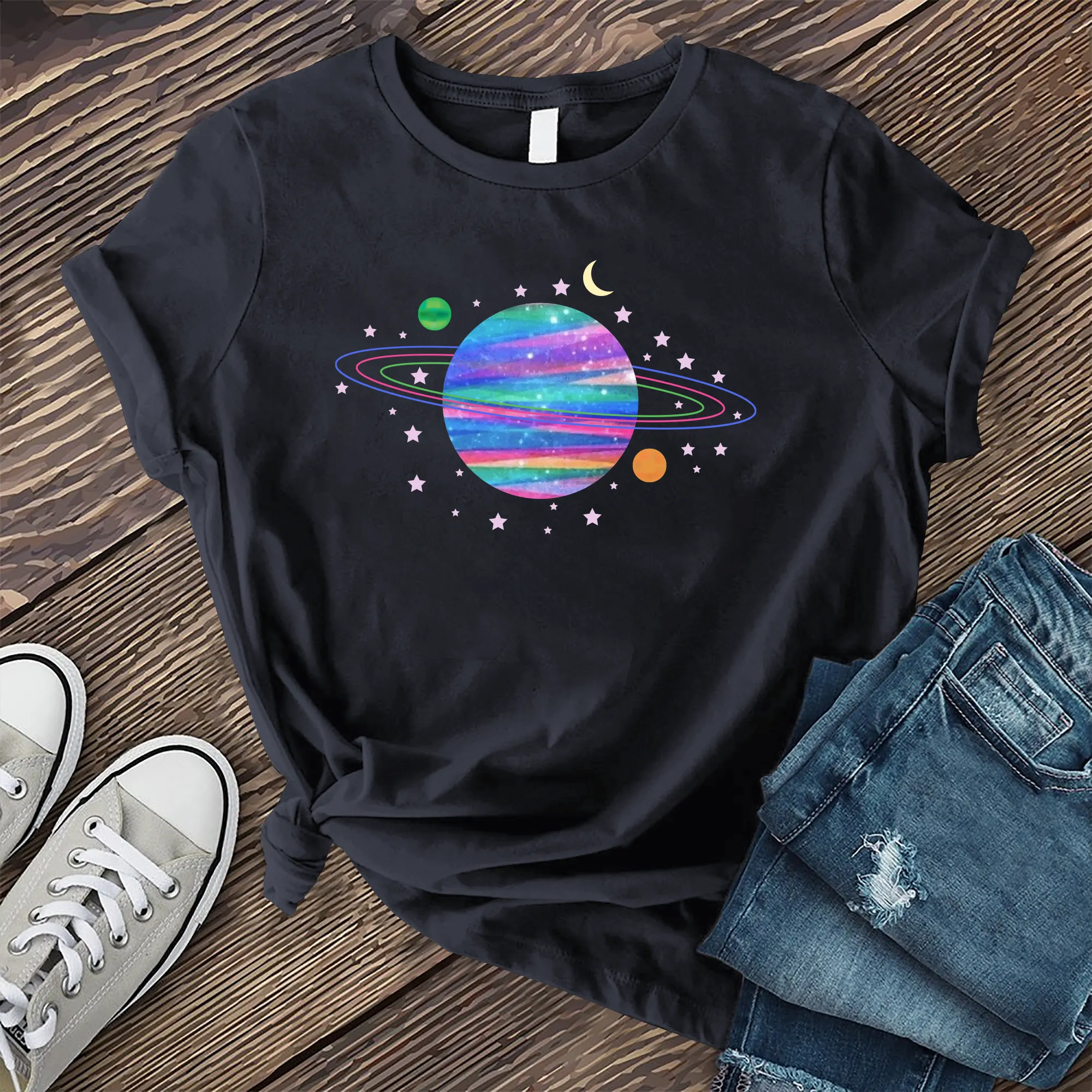 Colorful Planet T-shirt