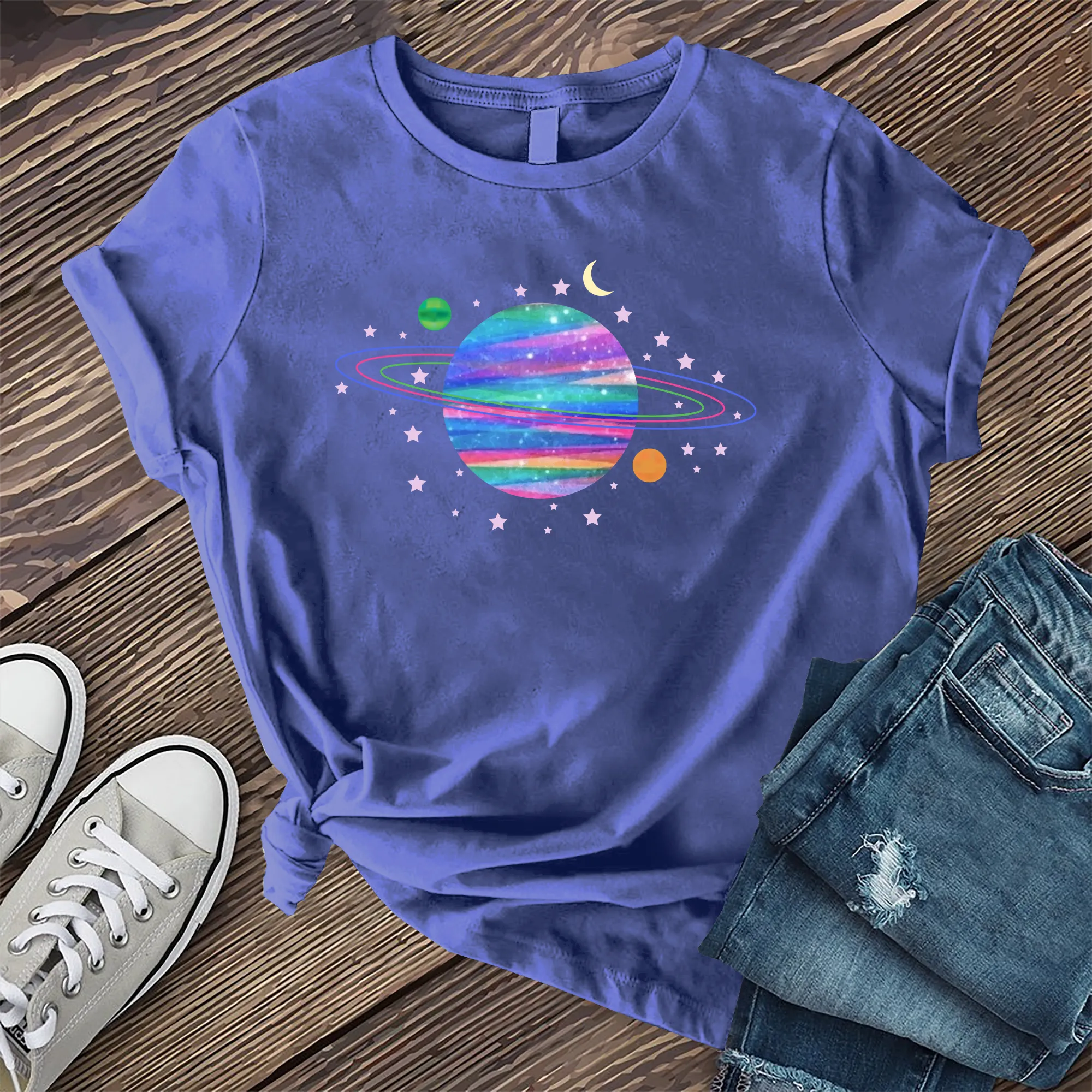 Colorful Planet T-shirt