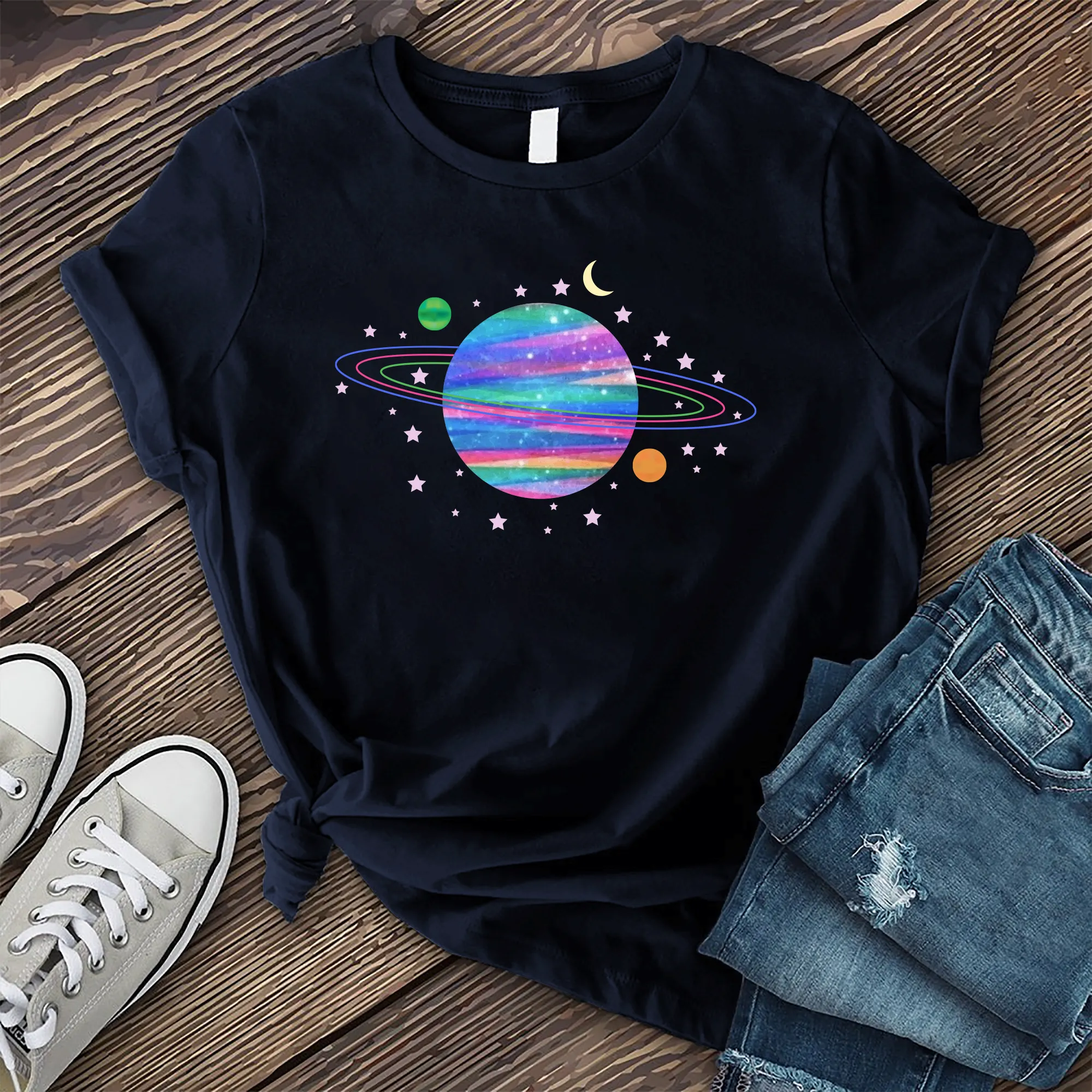 Colorful Planet T-shirt