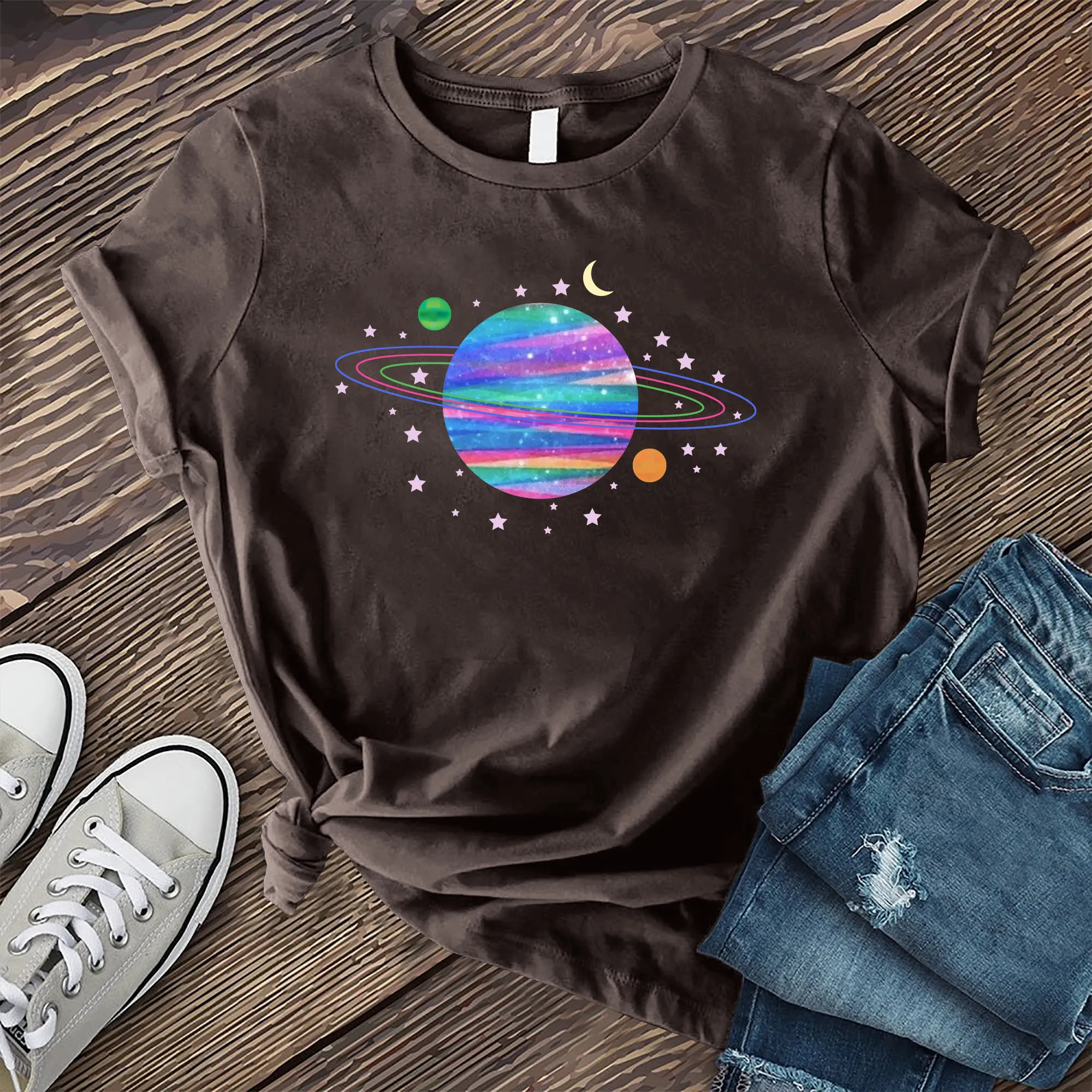 Colorful Planet T-shirt
