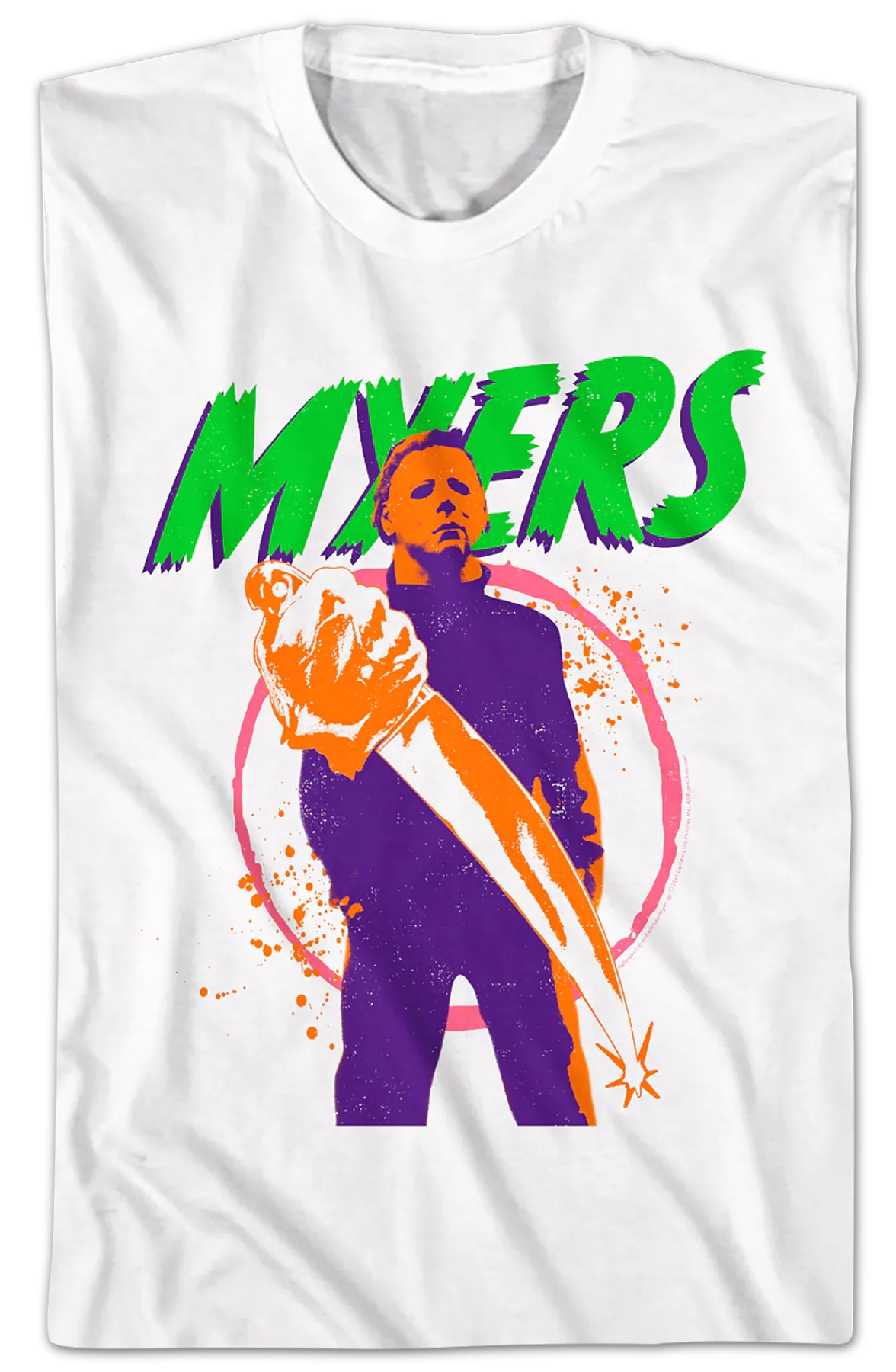 Colorful Shape Halloween T-Shirt