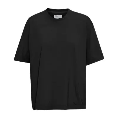 Colorful Standard Classic Oversized T-Shirt: DEEP BLACK (Black)